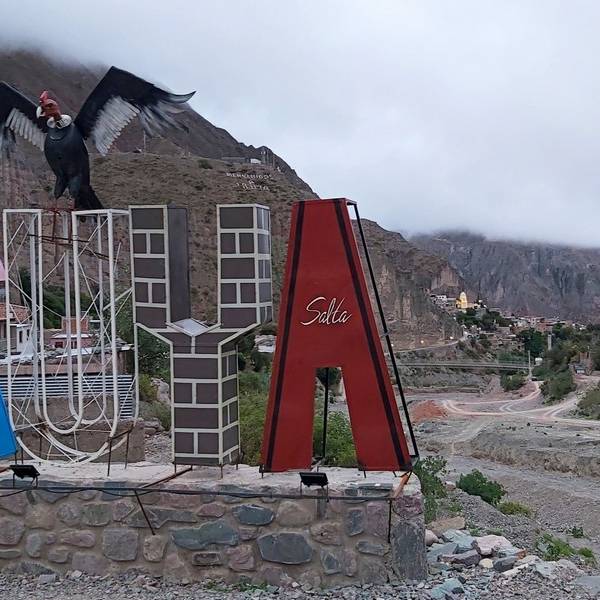 IRUYA pueblito mágico  colgado en  la montaña 